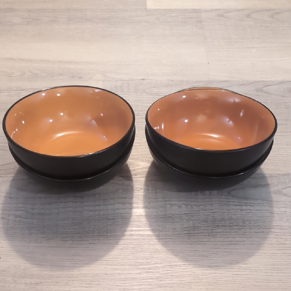 Corelle Hearthstone Black Stoneware Bowl